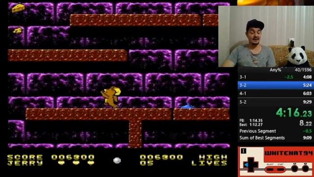 Tom & Jerry (NES DENDY) SPEEDRUN World record - Том и Джерри Денди Спидран Миров.mp4 смотреть онлайн