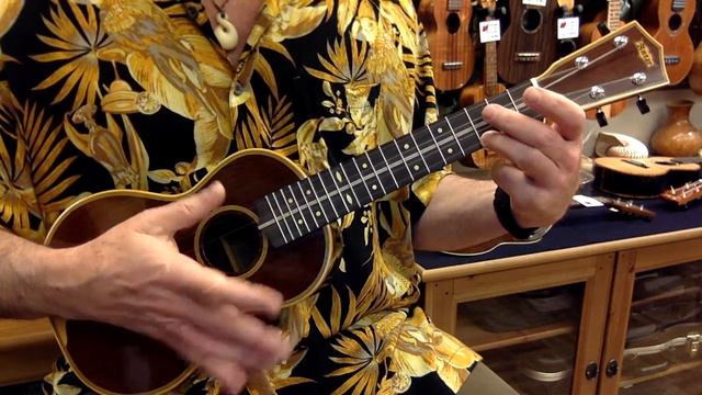 Ukulele Mania Demo, Antar Style 3 Brazialian Rosewood Jacaranda Concert #2232 @ Ukulele Mania, Toky смотреть онлайн