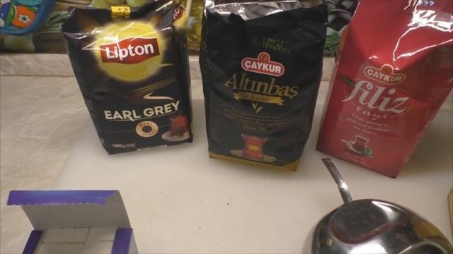 Один из способов заварки ,ТУРЕЦКОГО ЧАЯ. смотреть онлайн