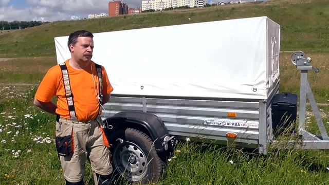 УАЗ ПАТРИОТ и МЗСА 817701.016 для путешествий. Внедорожный автопоезд. ЦЛП АРИВА смотреть онлайн