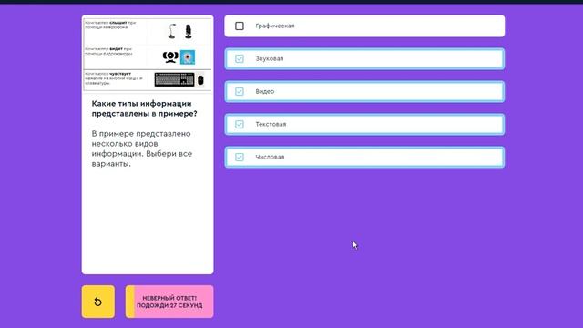Algoritmika.az Кл2 М3 Файлы и папки Текстовый редактор У2 Виды информации по способу представления смотреть онлайн