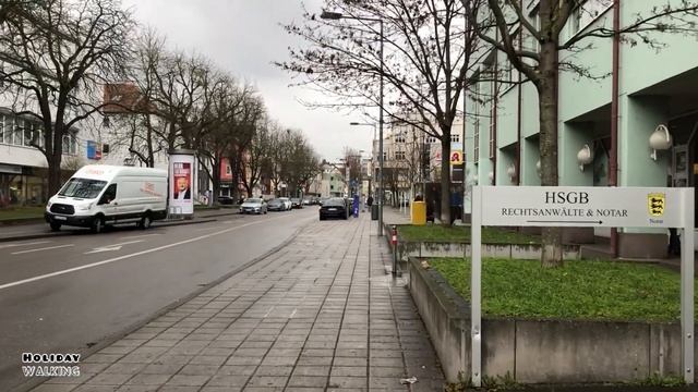 Walking in Germany | Stuttgart Feuerbach 2021 смотреть онлайн
