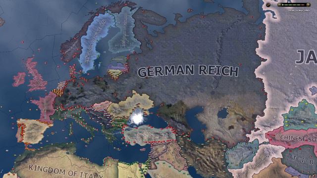 When expert AI is on Road to 56 - Hoi4 Timelapse смотреть онлайн
