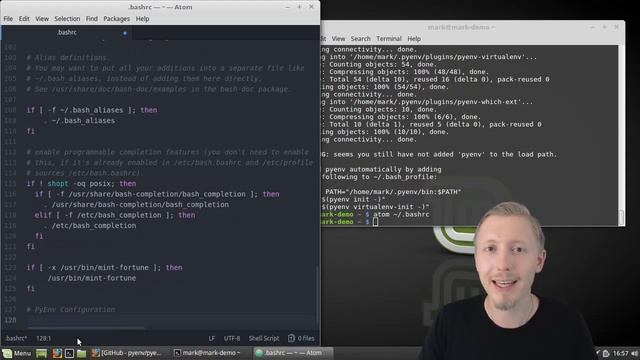 Install and Configure PyEnv on Linux смотреть онлайн
