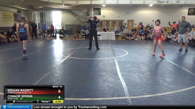 92 Lbs Round 3 (8 Team) - Keegan Bassett, Pennsylvania Blue Vs Connor Simons, Team Utah 5847 смотреть онлайн