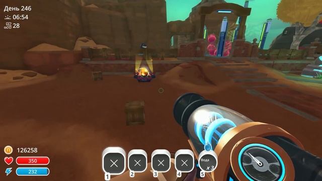 SLIME RANCHER. КАК ПОЙМАТЬ ЗОЛОТОГО СЛАЙМА?! смотреть онлайн