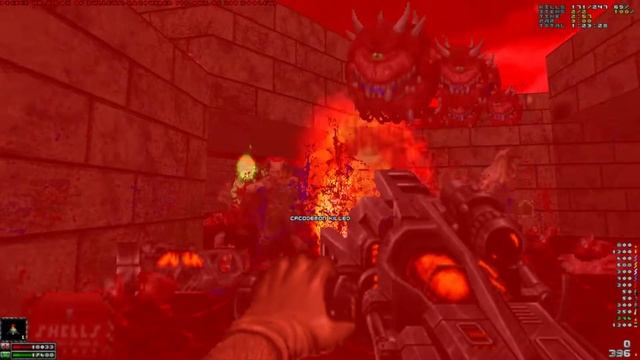 100 Lines (T) with Russian Overkill+Brutal Doom Monsters Only: MAP23 смотреть онлайн