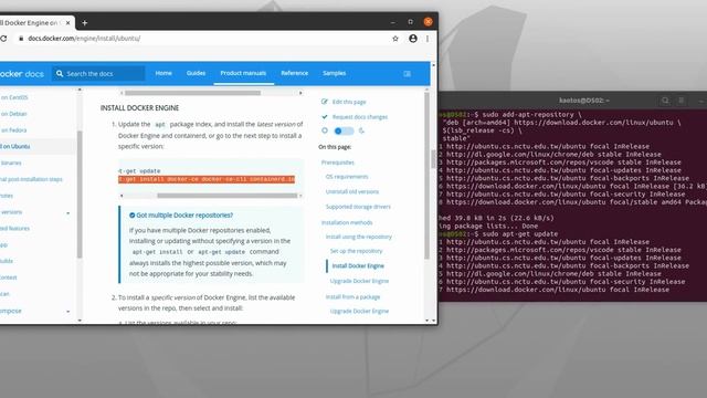 5-min Step-by-step guide on how to install Docker on Ubuntu 20 by setting up repository (2020) смотреть онлайн