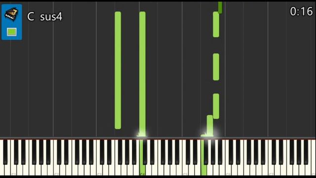 Тоторо (となりのトトロ). Как играть на фортепиано. Видеоуроки фортепиано. смотреть онлайн