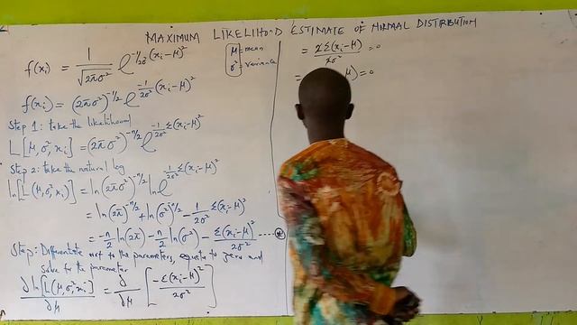 Maximum Likelihood Estimate of Normal Distribution (MLE @stabelm ) смотреть онлайн