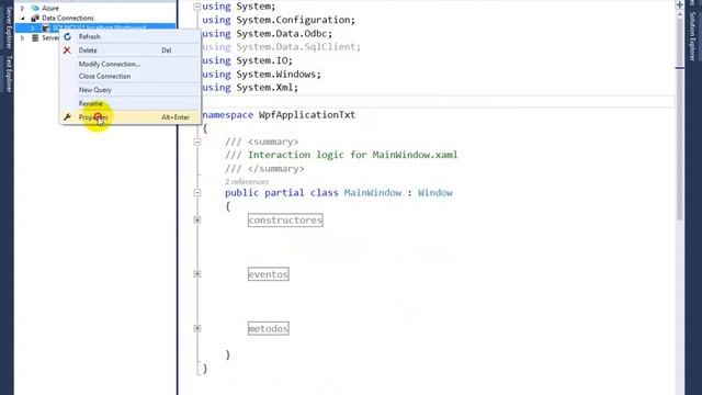 OleDb con C#, SQL Server смотреть онлайн