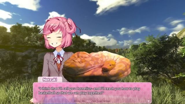 Yuri Stabs Natsuki (Yuri & Natsuki Are Loki & Thor) смотреть онлайн