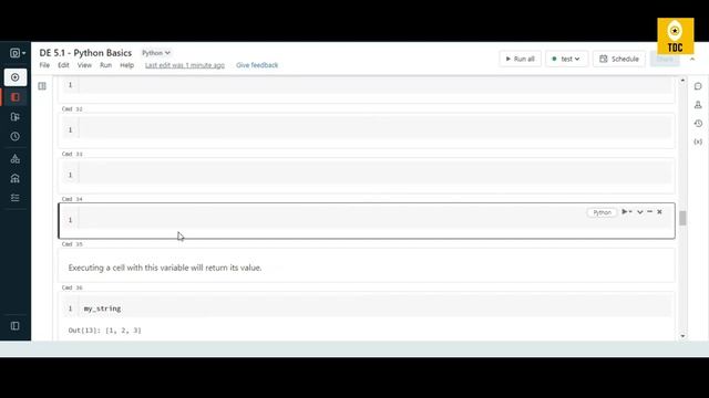 Databricks Module 4(#19):Python Basics in Databricks смотреть онлайн