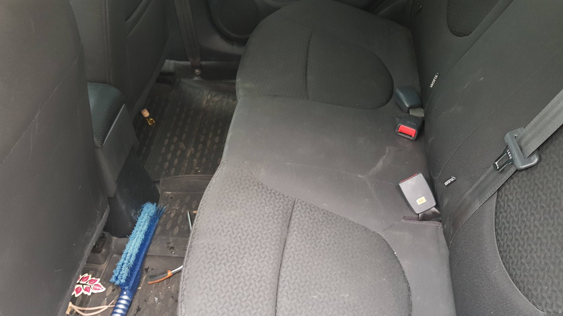 KIA RIO 3 как снять заднее сидение смотреть онлайн