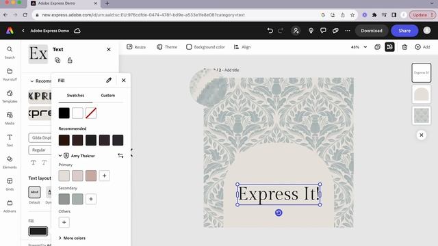 A Quick & Easy Way To Create Social Images Using Adobe Express смотреть онлайн