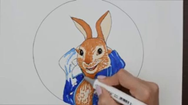 Рисуем кролика Питера. Peter Rabbit (Рисунок 10) смотреть онлайн