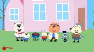 Wolf Family⭐️ Wolfoo The Flash vs Super Sonic Toy  For Golden Ring | Wolfoo | Wolfoo Cartoon