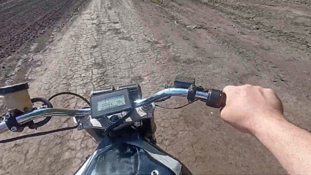 Самодельный электробайк, покатушки от первого лица. смотреть онлайн
