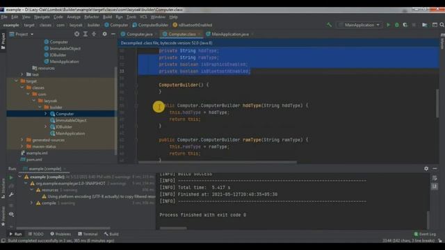 Lombok Exclude Field From Builder - [Hindi]