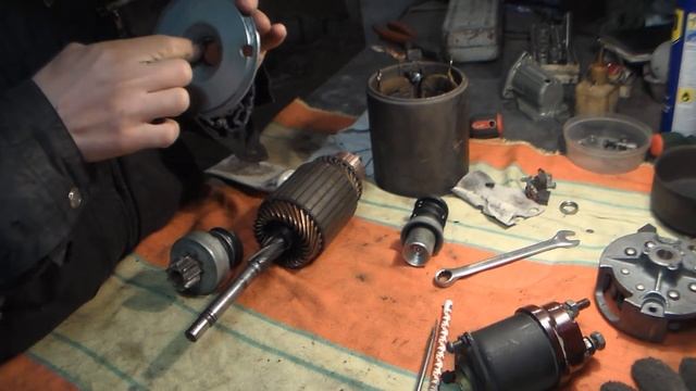 Замена втулок стартера ГАЗ 66. смотреть онлайн