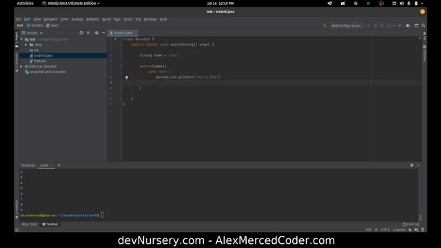 AM Coder - Learning Java #3 - If, Switch, For and Arrays смотреть онлайн