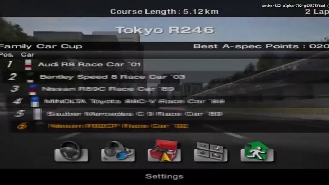 Gran turismo 4 NTSC en Aether sx2 смотреть онлайн