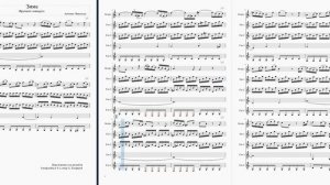 А. ВИВАЛЬДИ. ЗИМА Ноты для ансамбля