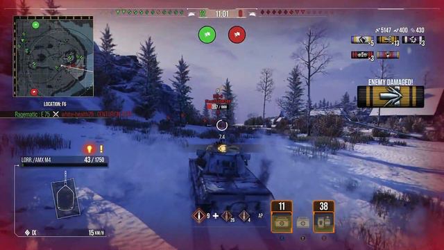 Lorraine AMX M4 Showcase WOT Console - World Of Tanks Modern Armour смотреть онлайн