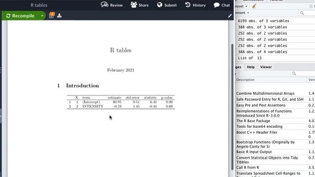 Create Latex Table with R - part 2 | Learn R from Scratch смотреть онлайн