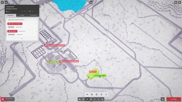 Новая промежуточная база на 3 города ? Voxel Tycoon (Воксель Тайкун) #19 смотреть онлайн