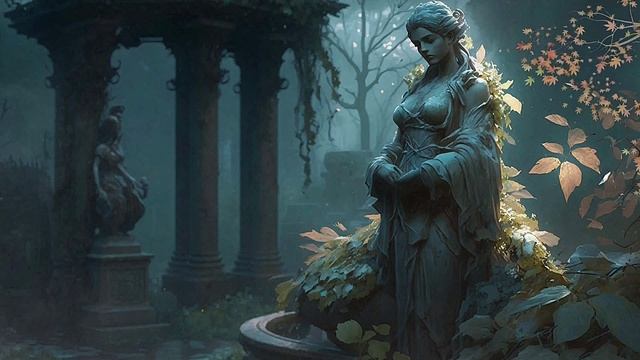 ?Eerie Garden Of Shadows - 1 Hour Of Relaxing Dark Music