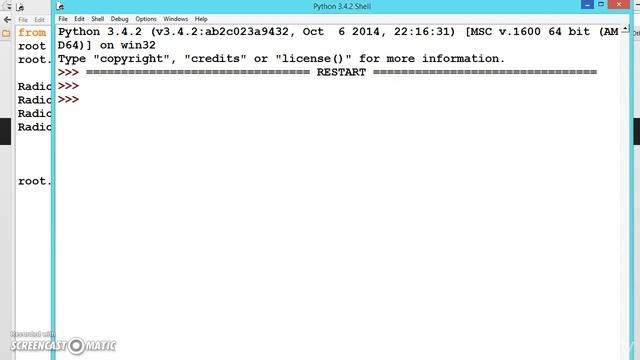 19 Radio buttons intro - PYTHON смотреть онлайн