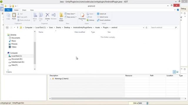 Android plugin for unity3d Part-1 смотреть онлайн