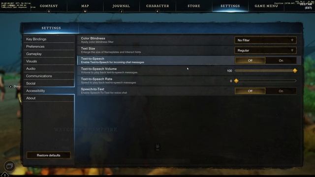 How to Turn On/Off Text to Speech (and Speech to Text) in New World! смотреть онлайн