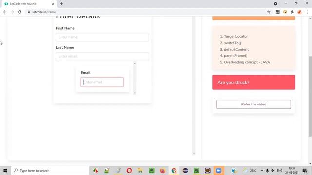 Handling Frames - Selenium (Basics to Advanced Level) смотреть онлайн