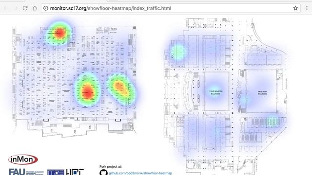 SC17 real-time heat map смотреть онлайн