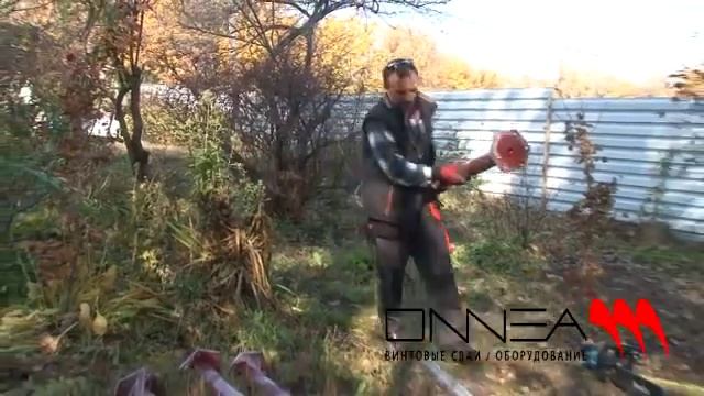Винтовые сваи ONNEA. Оборудование для монтажа винтовых свай. Фундамент на винтовых сваях. смотреть онлайн
