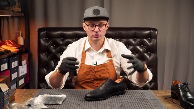 Чернее Чёрного – как покрасить чёрные ботинки !? Мужской канал смотреть онлайн