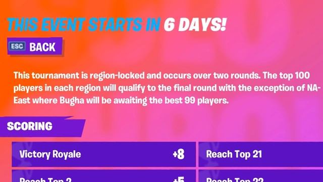 How To Play The "Bugha Throwback Cup" In Fortnite! (All Regions) смотреть онлайн