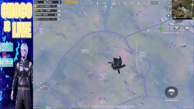 CHOCO IS LIVE / Live gameplay / ESR Esports / ESR CHOCO / uc giveaway смотреть онлайн