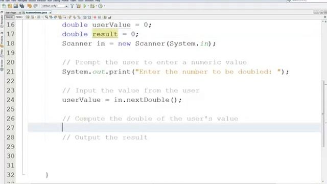 Using Scanner to Input Numbers смотреть онлайн