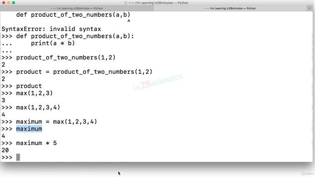 (Learn Programming With Python) 31-Step 09-Introduction to Python Method-Return Values смотреть онлайн