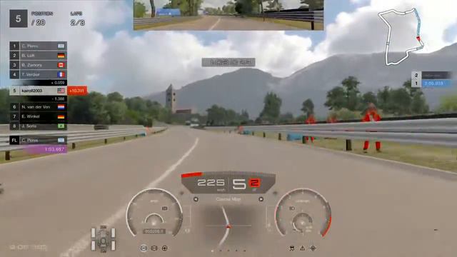 Gran Turismo®SPORT Race Sardegna Road Track A II BMW M6 GT3 M Power смотреть онлайн