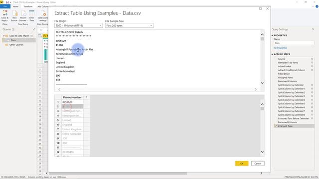 Extracting Text/CSV Data Using Text From Example in Power Query! смотреть онлайн