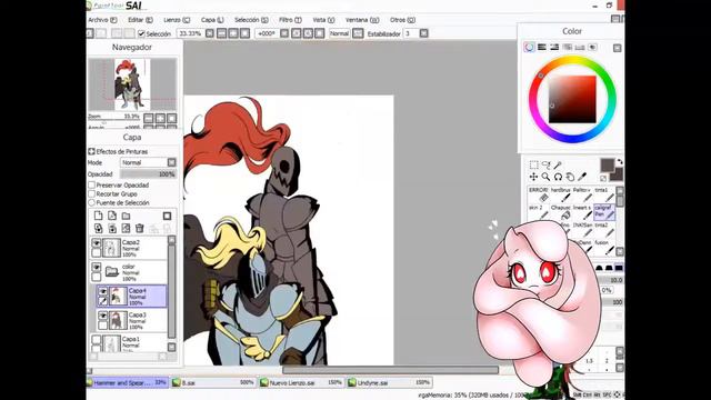 Undertale SpeedPaint Hammer and Spears of JUSTICE! смотреть онлайн