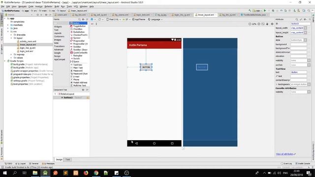 #07 Perbedan LinearLayout dan RelativeLayout смотреть онлайн