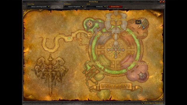 Undercity Portal to Blasted Lands Location, Classic WoW Wotlk смотреть онлайн