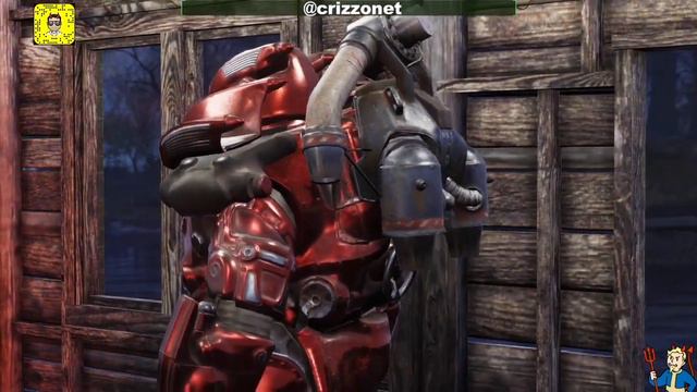 Fallout 76 - Red Rocket Ranger Power Armor Skin смотреть онлайн