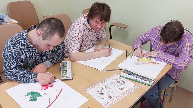 Арт-объект. Обучение и реабилитация людей с ментальными отклонениями средствами ИЗО (2/3) смотреть онлайн