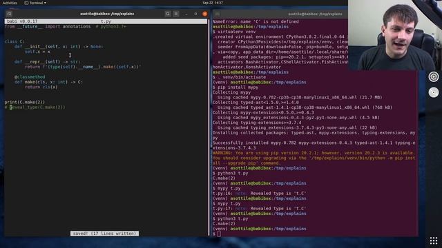 fixing NameError / TypeError in python type annotations (intermediate) anthony explains #104 смотреть онлайн